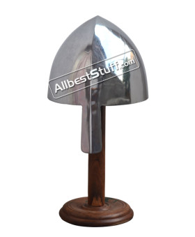 Medieval Norman Nasal heavy 14 gauge Helmet